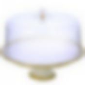 Тортовница 32 см.с пласт.кр.на ножке LR