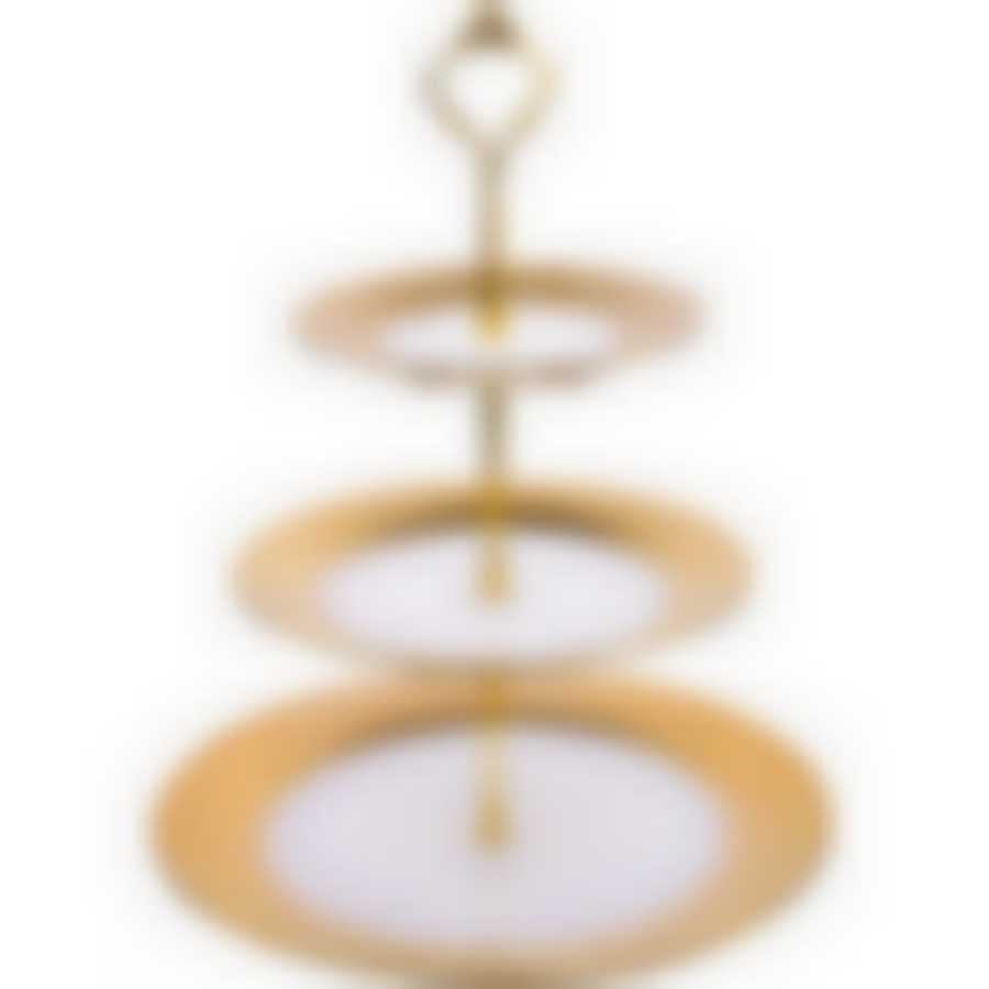 Конфетница 3-х ярусная на ножке МВ