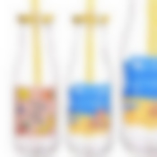 Бутылочка для смузи 0,4 л с трубочкой LR цвет в ассортименте