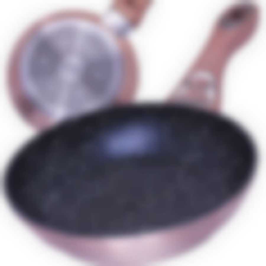 Сковородка 18 см мрам/крошка с руч МВ (цвет в ассортименте)