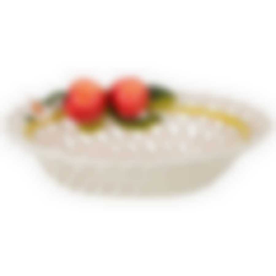 Блюдо овальное Яблоки 31*22 см высота 11 см