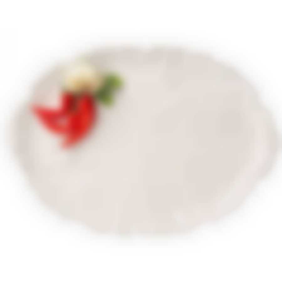 Блюдо Перец и чеснок овальное 45х32