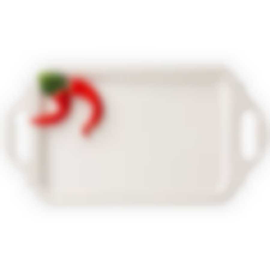 Блюдо Перец и чеснок прямоуг 40х21