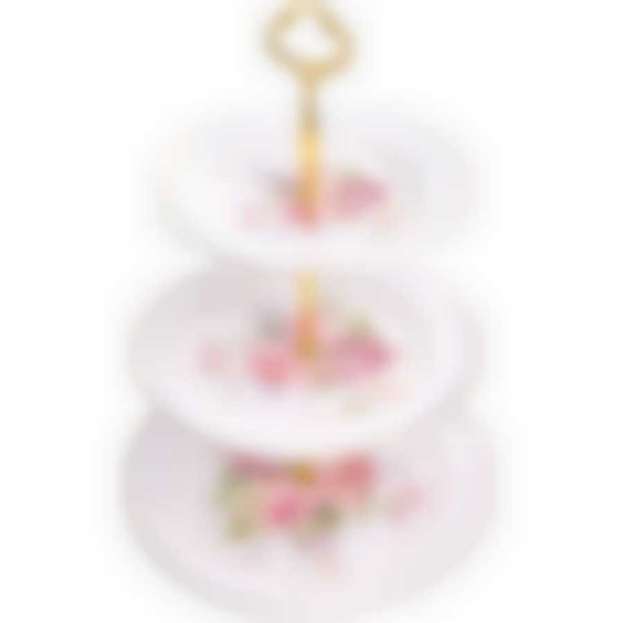 Ваза конфетница 3х ярусная LR