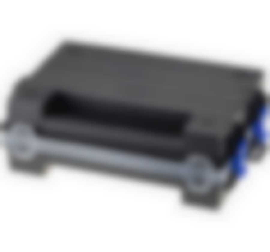 Органайзер для мелочей двойной ТВИН с перемычками  270х190х100мм  Синий