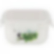 Салатник с пластик. крышкой lefard Секретные ингредиенты квадратный 11,5*6см 400мл 