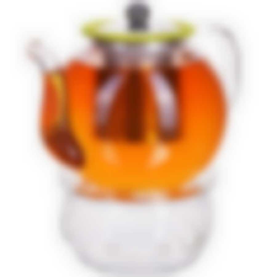 Чайник стекло 1200мл+ подогрев,сито МВ