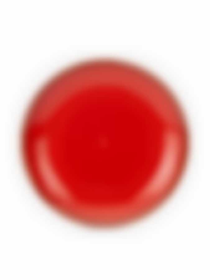 Тарелка десертная WOOD RED 19см