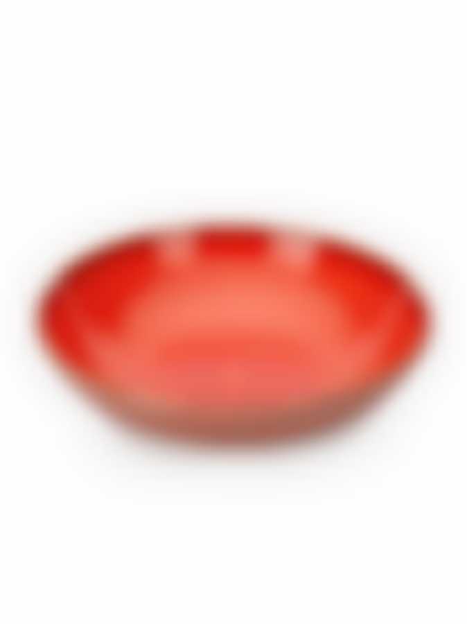 Тарелка суповая WOOD RED 20см