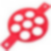 Форма силиконовая для оладий КРАСНАЯ