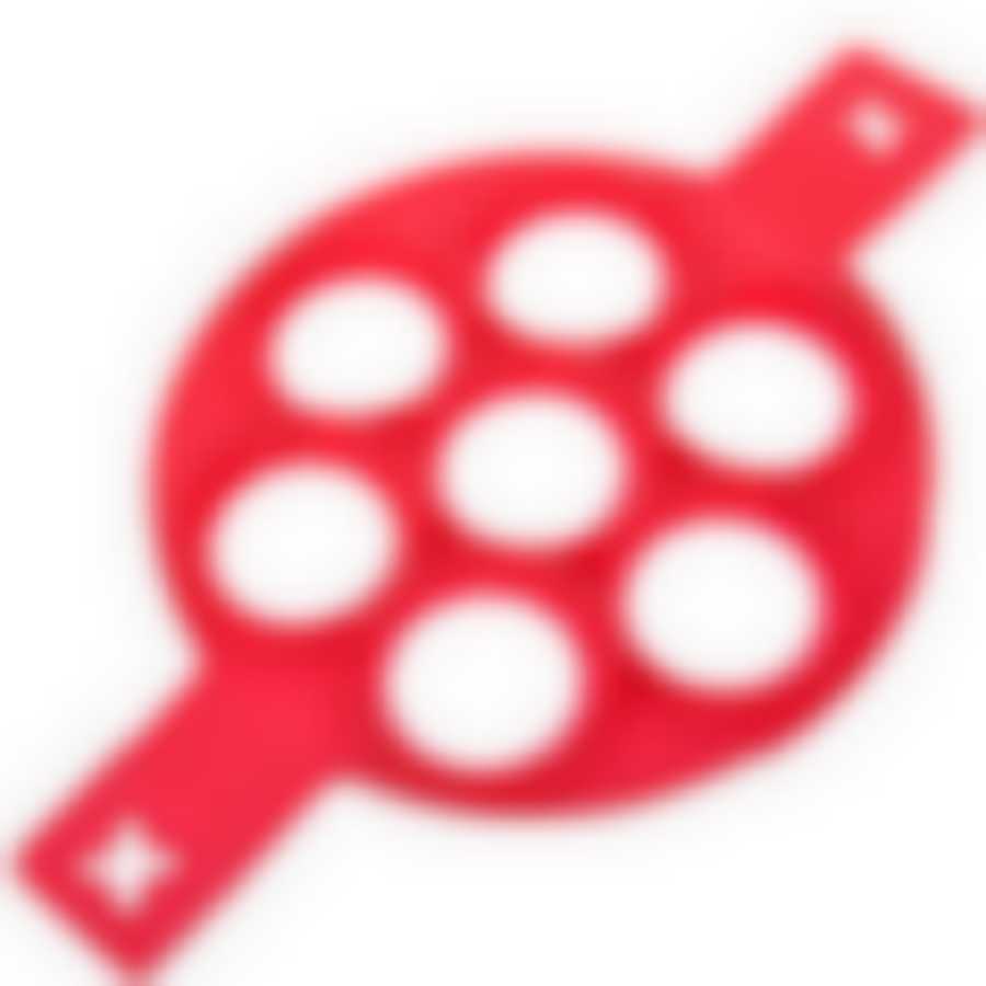 Форма силиконовая для оладий КРАСНАЯ