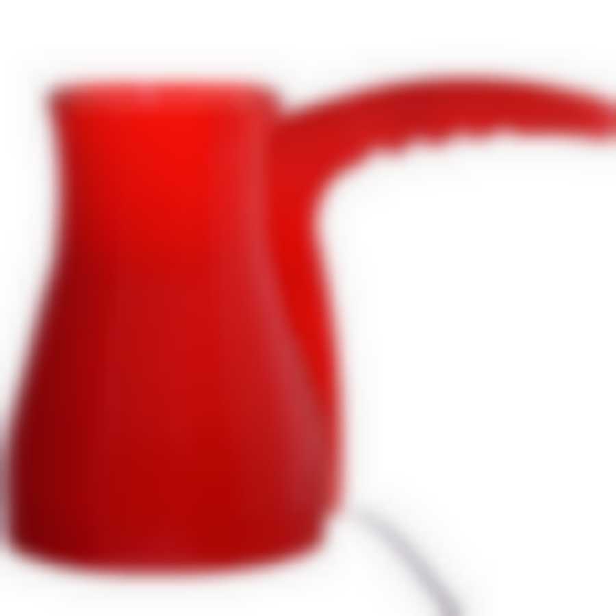 Турка электр. SH КРАСНАЯ пластик 0,5л