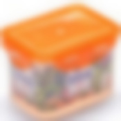 Контейнер пластик 630мл цв/кр