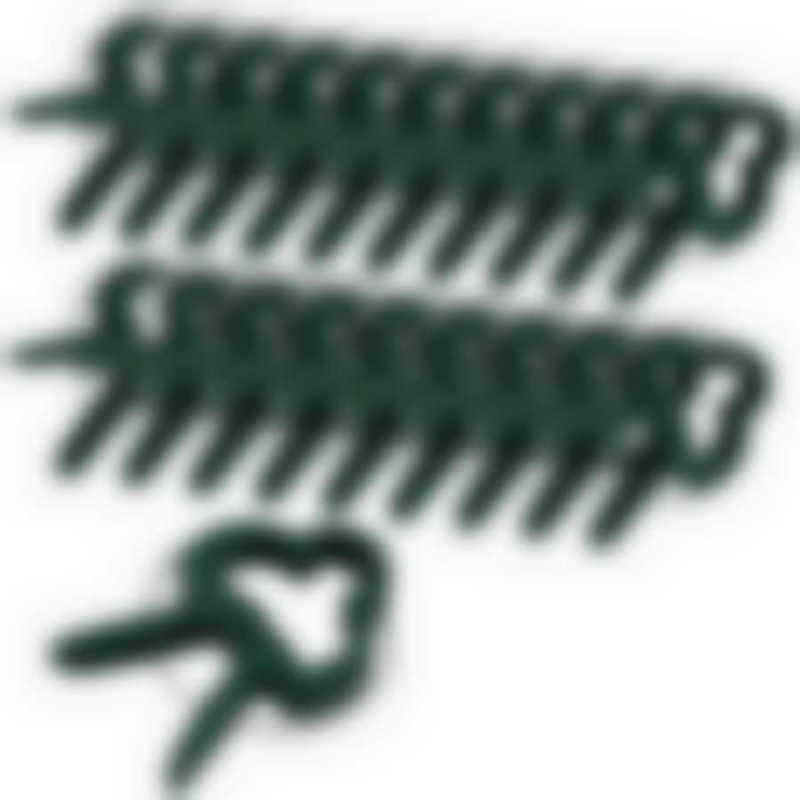 Набор зажимов для растений. 20 шт. Размер 3х4х0,7см. NEW