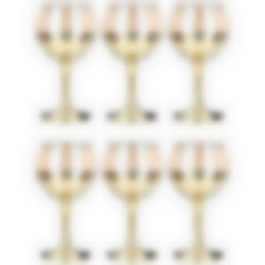 Набор фужеров из 6 шт Мед деми 280 мл