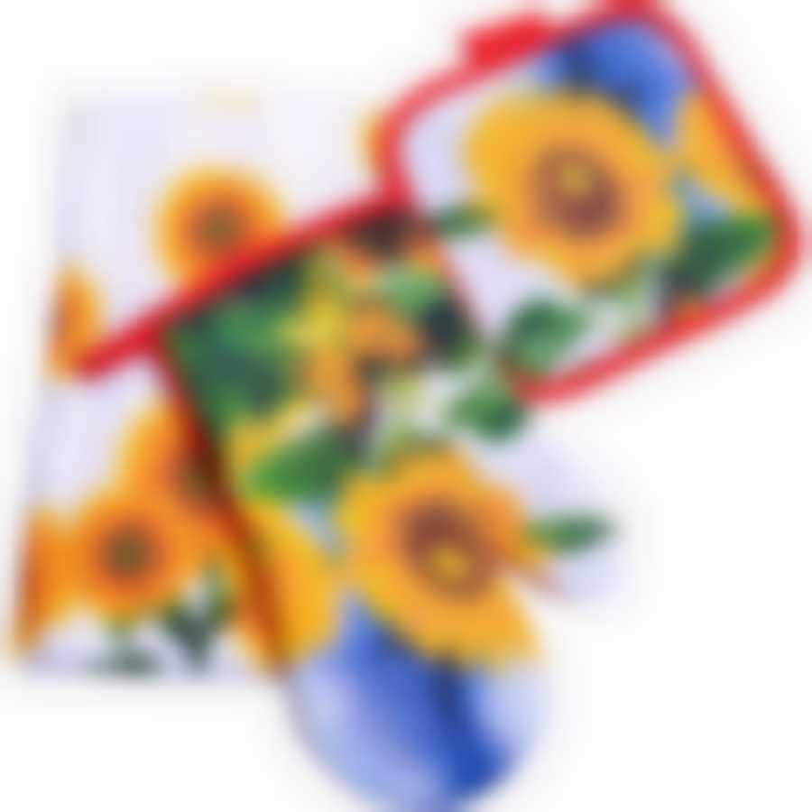 Набор перчатка+прихватка+полотенце