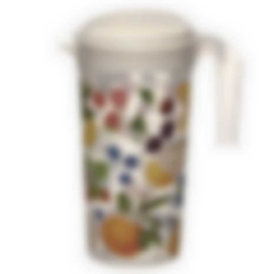 Кувшин с крышкой и декором 1,5л (Бежевый)