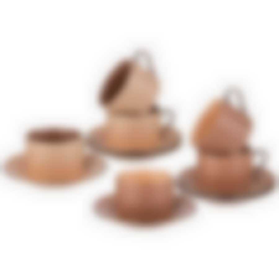 ЧАЙНЫЙ НАБОР LEFARD 12 ПР. НА 6 ПЕР. 220МЛ КАПУЧИНО