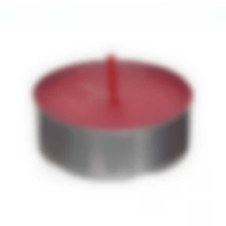 Свечи ароматизированные чайные в гильзе (6шт.) клубника