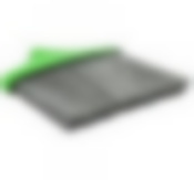 Щетка для уборки мусора МЕГА с длинным ворсом  ярко-зеленый