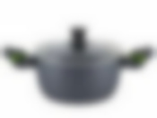 Кастрюля DAILY 20х9см/2,4л из литого алюминия со стеклянной крышкой GIPFEL