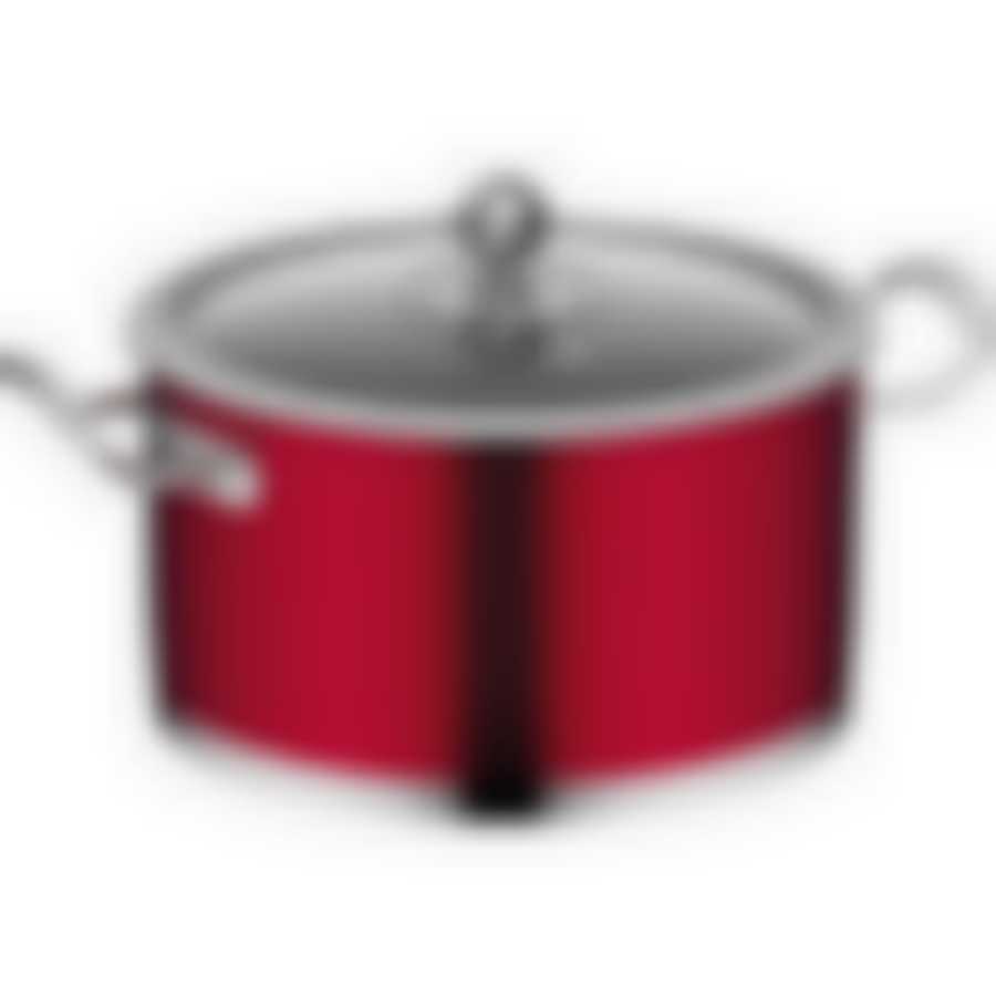 Кастрюля со стеклянной крышкой CERVENA NADOBA 5,8 л 24 см