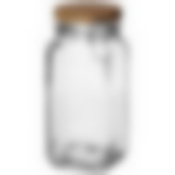 Ёмкость для сыпучих продуктов с крышкой из бамбука с замком, 1,6 л, NADOBA, серия DASA