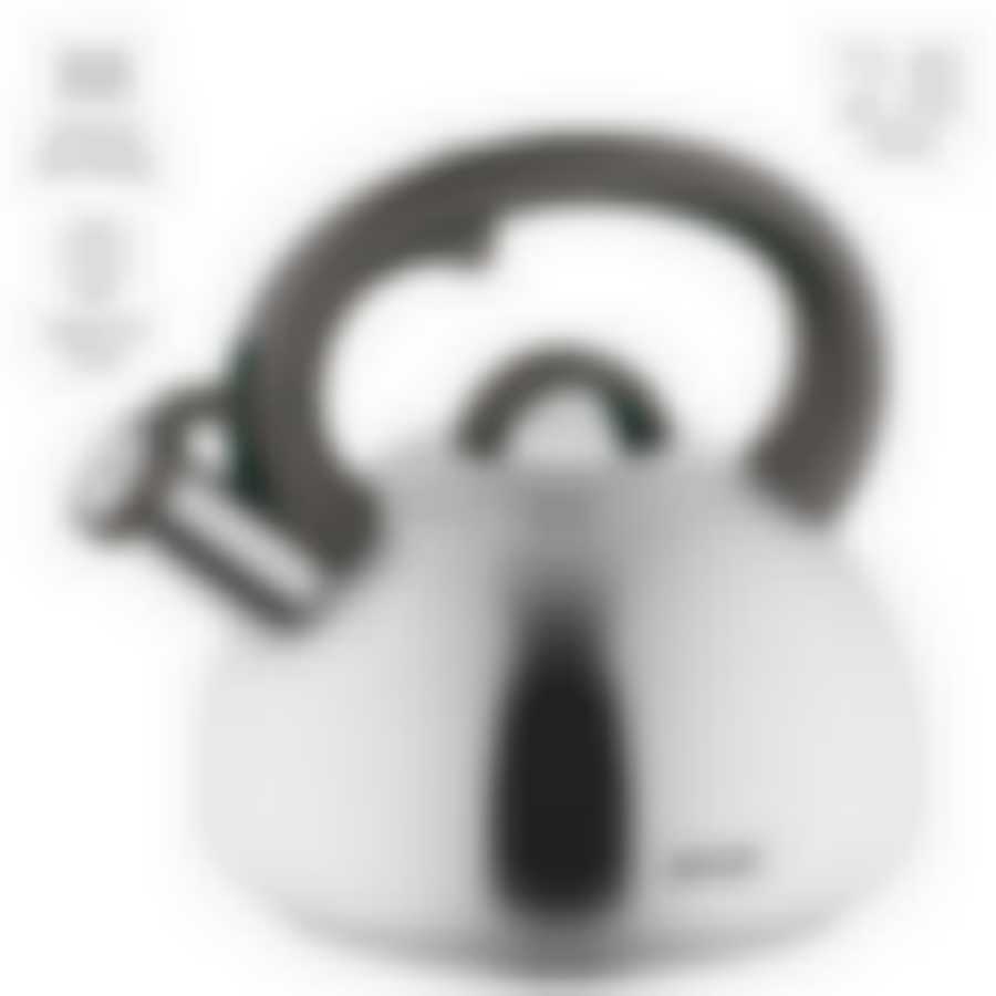 Чайник со свистком, 2,8 л, NADOBA, серия MAGDA