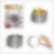 Кулинарная форма "Круг", D= 6-10 см