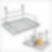 Полка навесная на рейлинг 24,5*15,5см