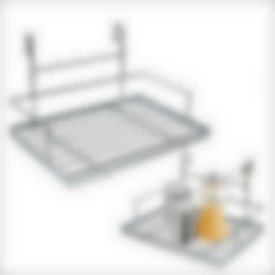 Полка навесная на рейлинг 24,5*15,5см