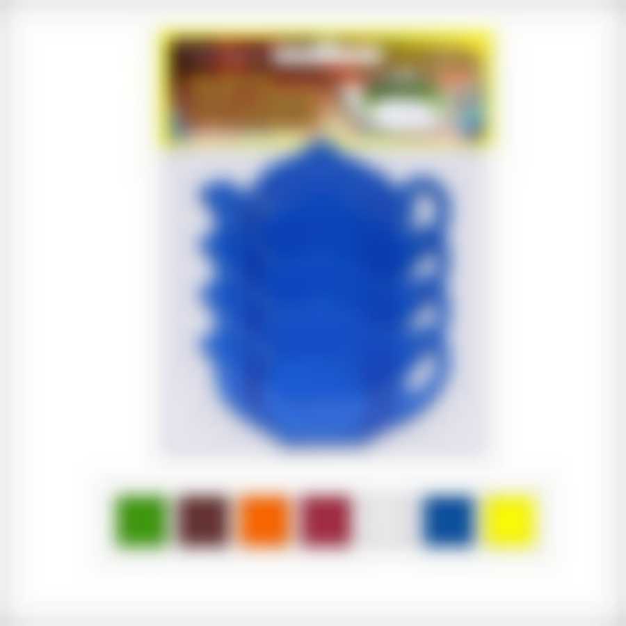 Н-р подставок д/чайн пакетиков(4шт) 11*7см 6 цв