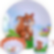 Набор детский 3 пр. "Белочка" LR