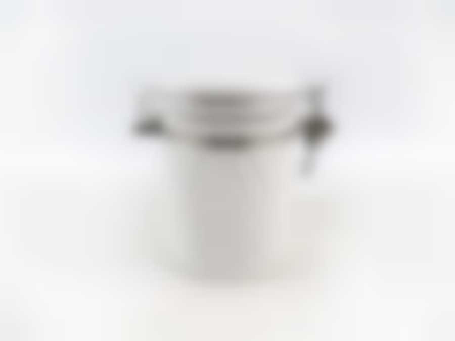 Банка "Жемчужная волна" 750 мл с клипсой в подарочной упаковке