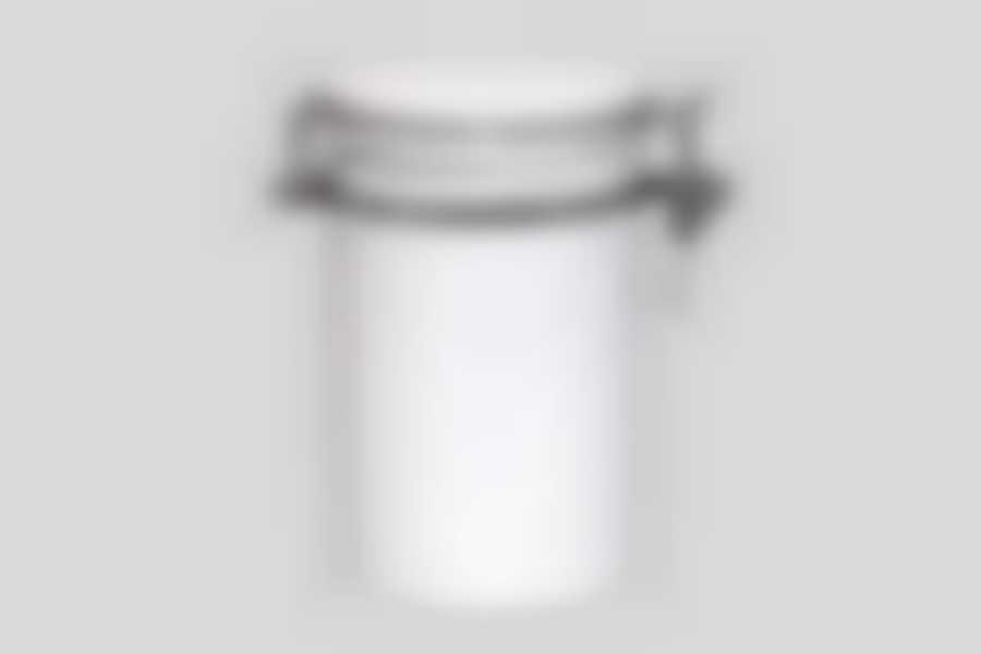 Банка "Жемчужная волна" 900 мл с клипсой в подарочной упаковке