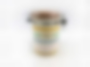 Банка "Полосы" 900 мл с клипсой в подарочной упаковке