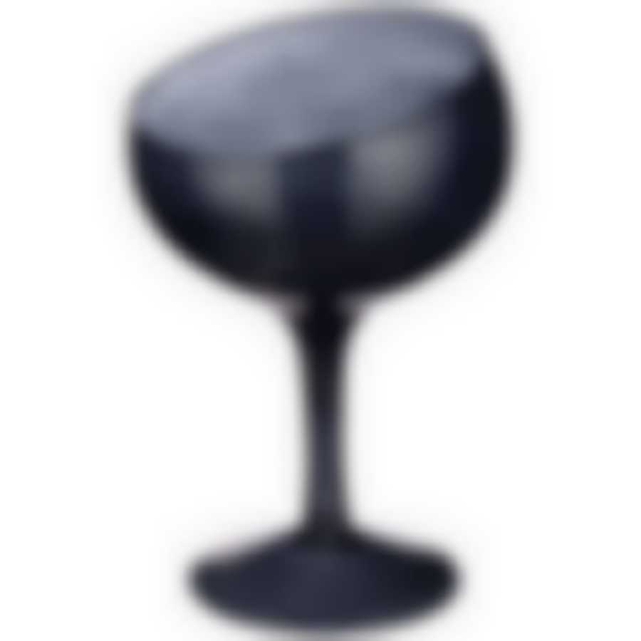 Ваза на ножке Black drops высота 30см