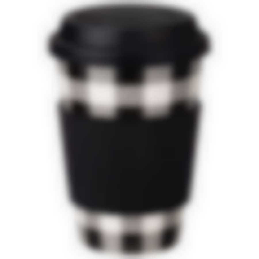 Кружка lefard coffemania с силиконовой крышкой и ободком, 390мл