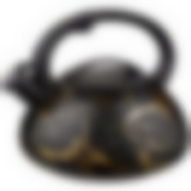 Чайник agness Fantasy со свистком 3 л