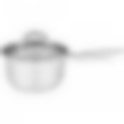 Ковш agness со стекл.крышкой серия classic 1,7 л. 16*9,5 см