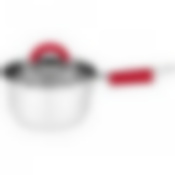 Ковш agness со стекл.крышкой серия classic 1,7 л. 16*9,5 см