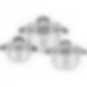 Набор кастрюль agness со стекл.крышками 6пр.1,7/2,6/3,5 л. размер 16x9,5/18x11,5/20x12.5 см