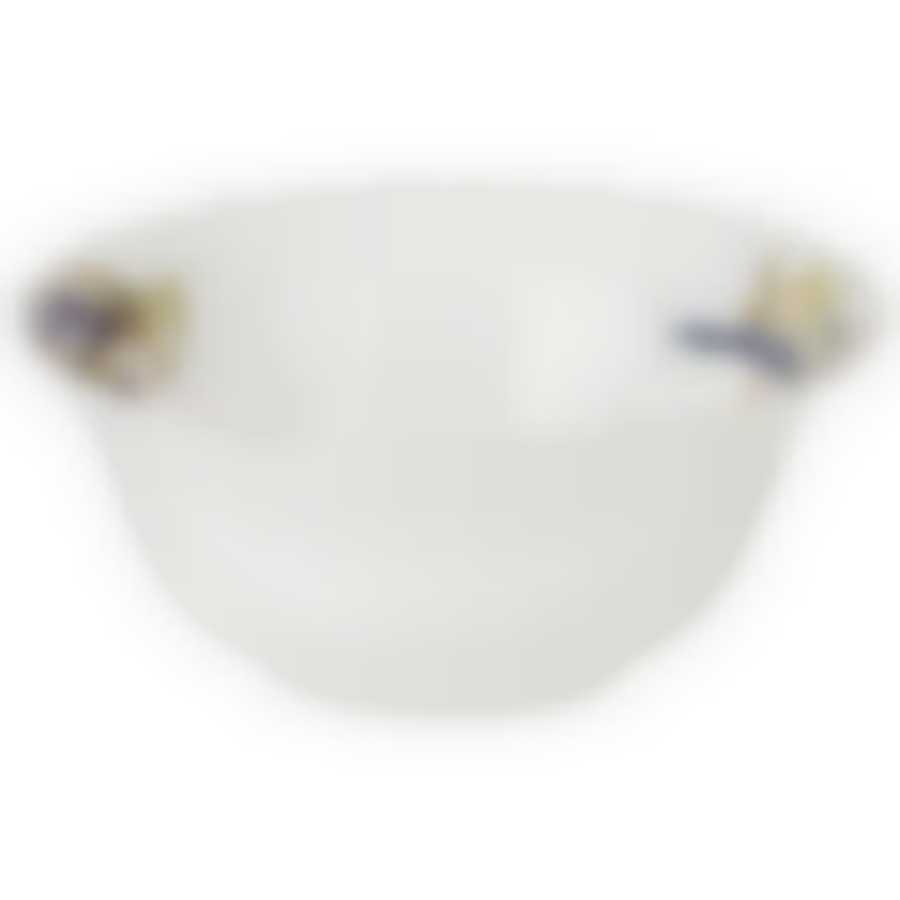 Тарелка суповая agness lavender field 15см 