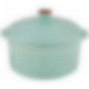 Горшочек для запекания agness Modern kitchen лазурный 600мл 16*14*11 см