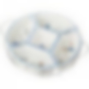 Менажница на метал подставке agness Гуси 27,5*5см