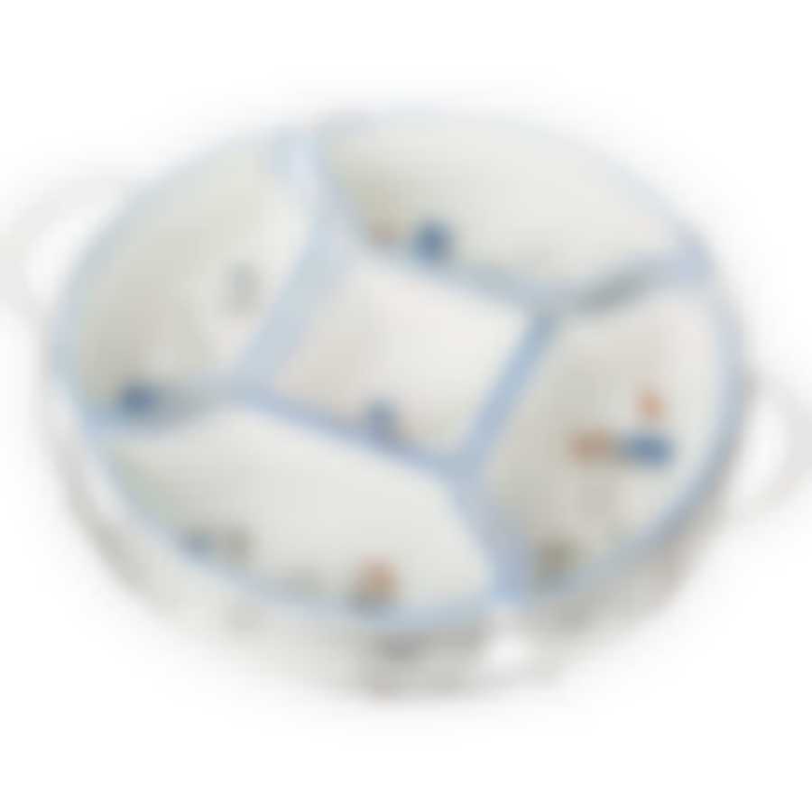 Менажница на метал подставке agness Гуси 27,5*5см