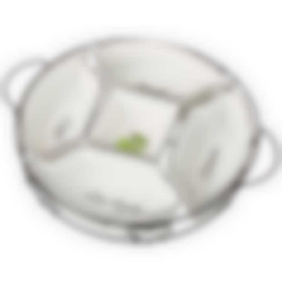 Менажница на метал подставке agness Bon appetit 27,5*5см