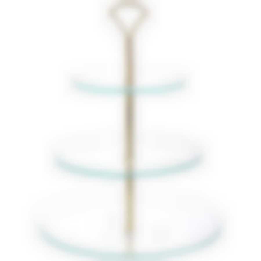 Конфетница 3-ярусная на ножке LR