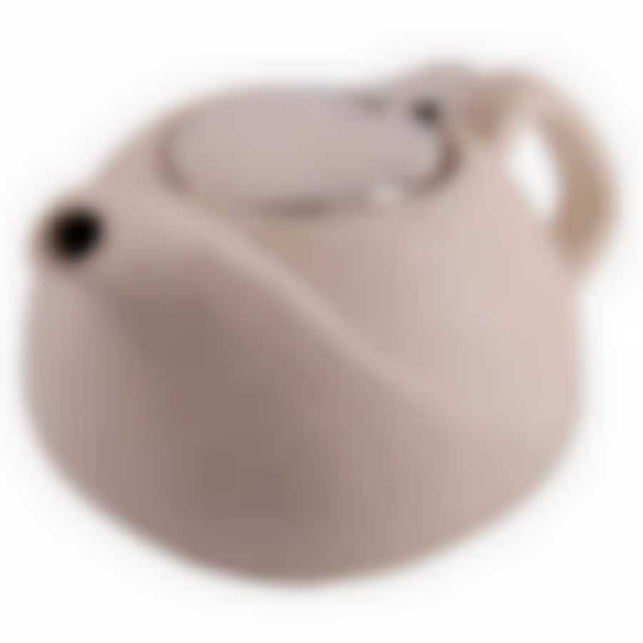 Заварочный чайник 750мл керамика БЕЖЕВЫЙ LR