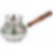 Турка 800 мл. латунь. цветная эмаль 